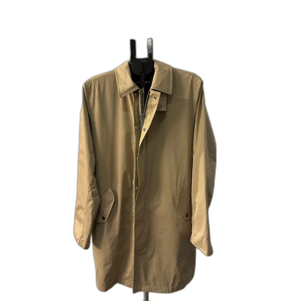 Rag & Bone Khaki Harrier Trench Coat Large
